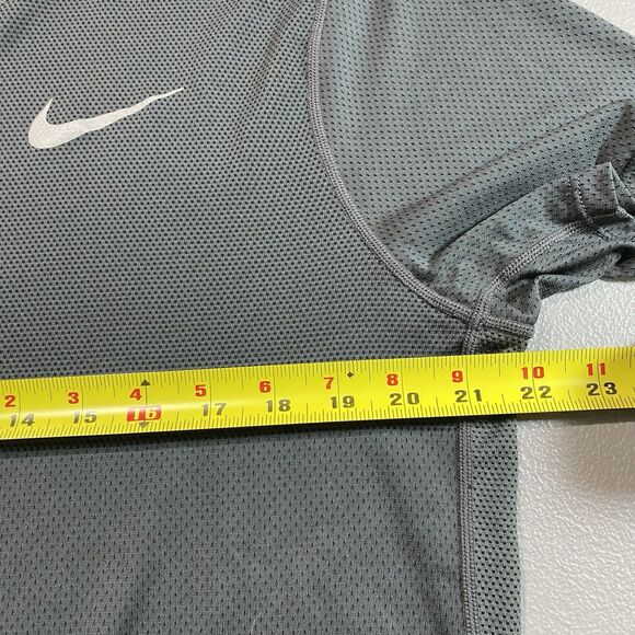 NIKE Zonal Cooling Running T-Shirt Performance Activewear Mens L Dark Gray - Picture 7 of 10